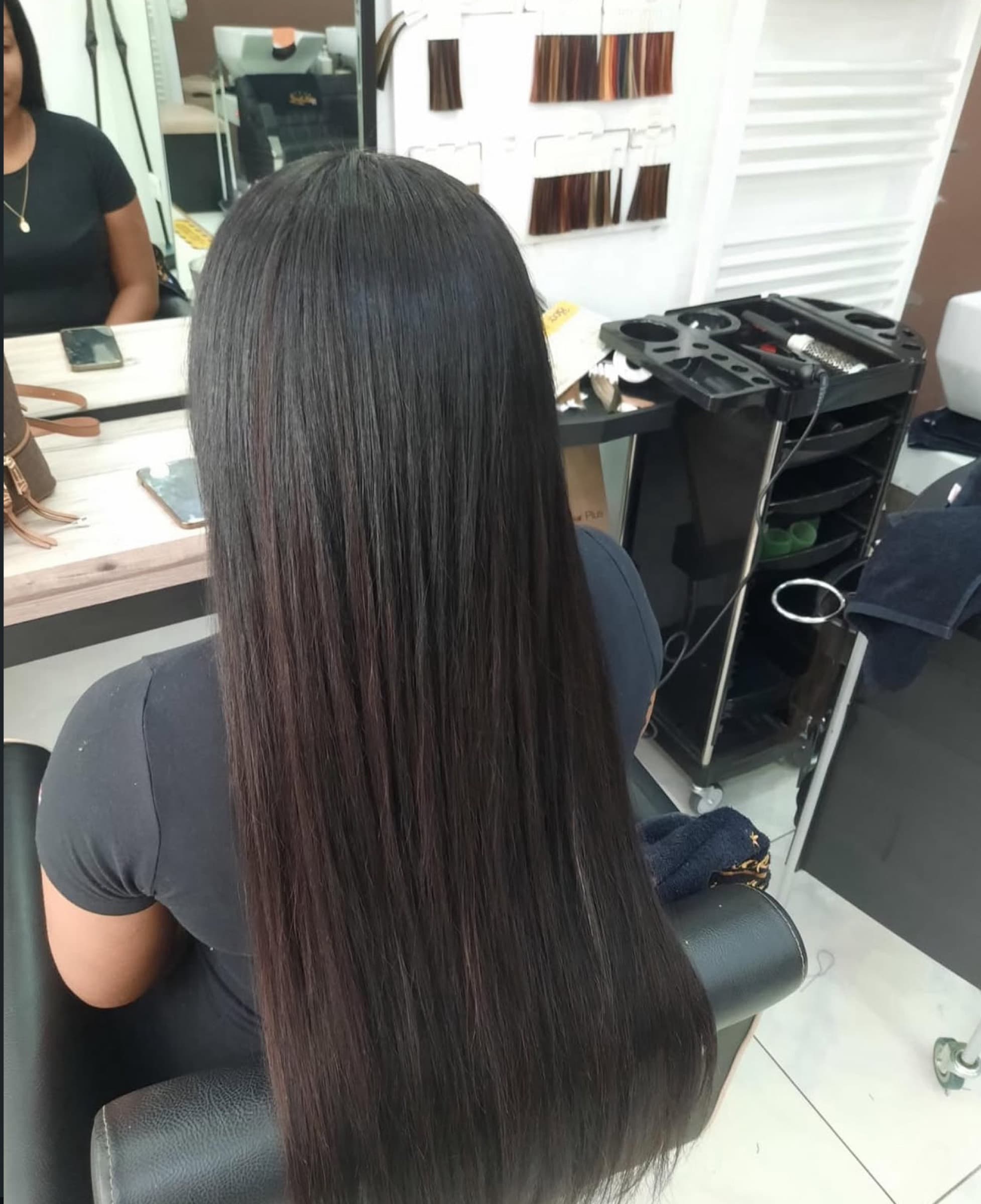 Stylingmoment im Black Sea Friseur Atelier